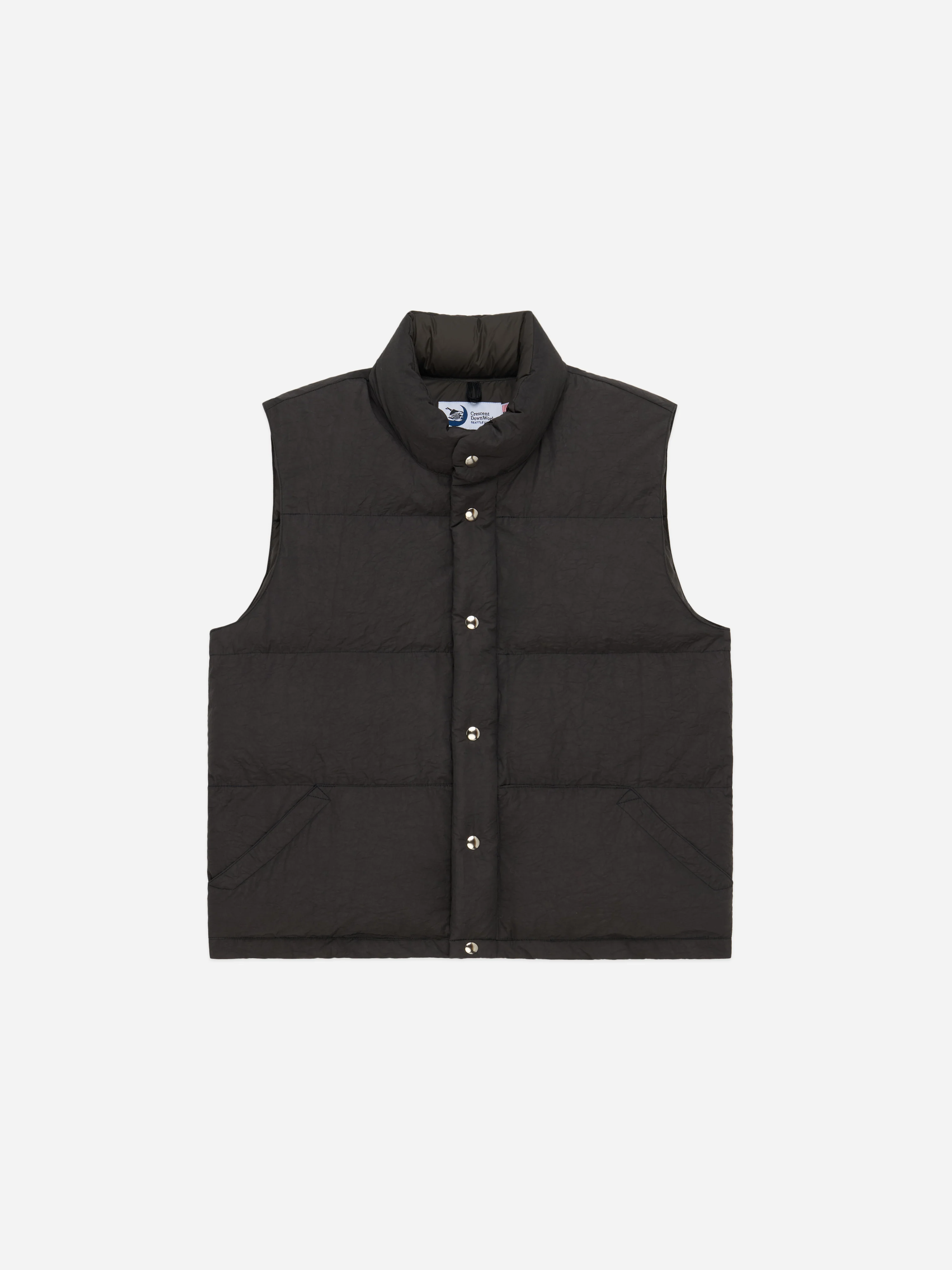CDW for 3sixteen ~ Wrinkle Nylon Down Vest - Image 4