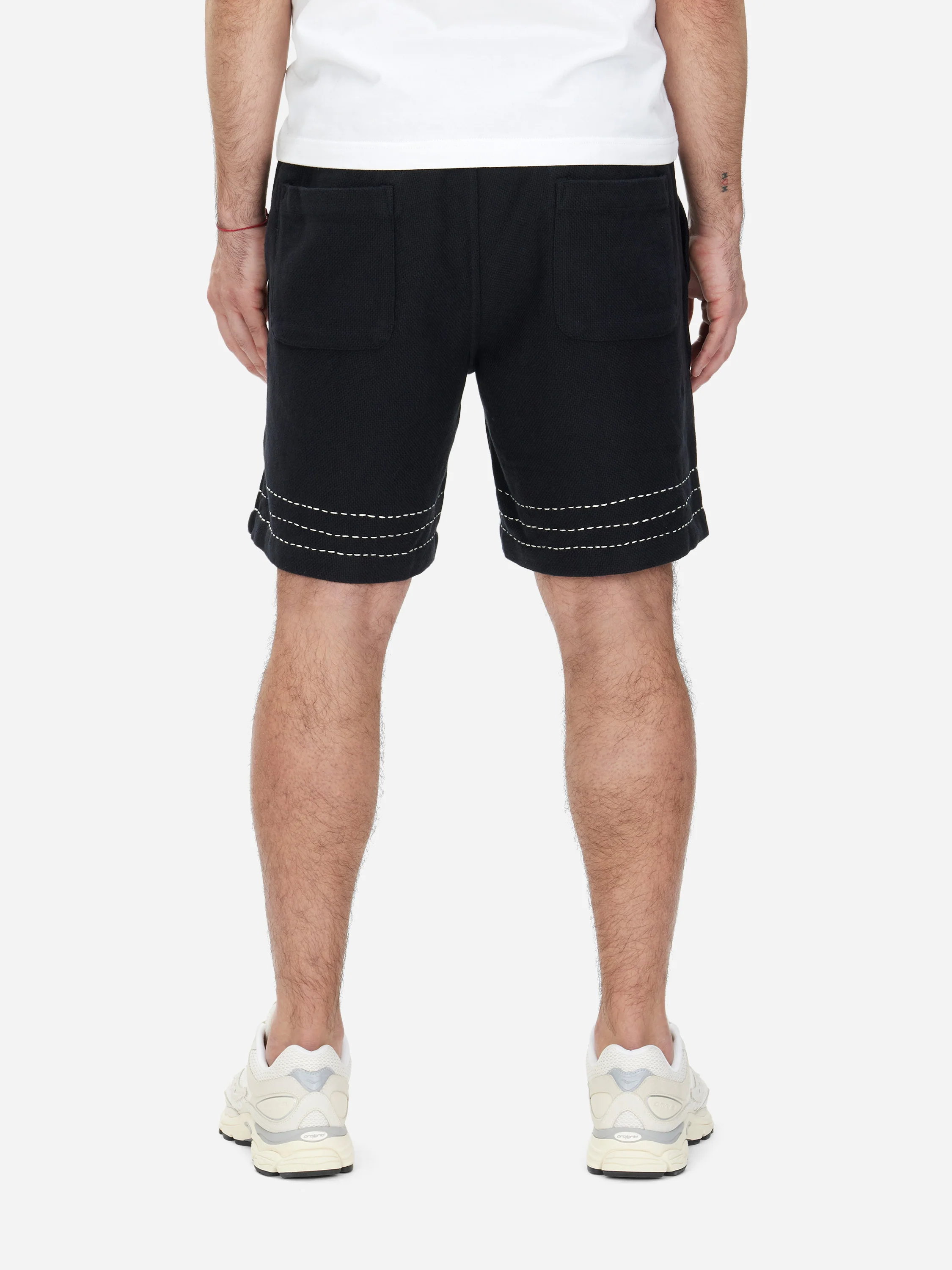 Club Short ~ Black Hand Stitch - Image 4