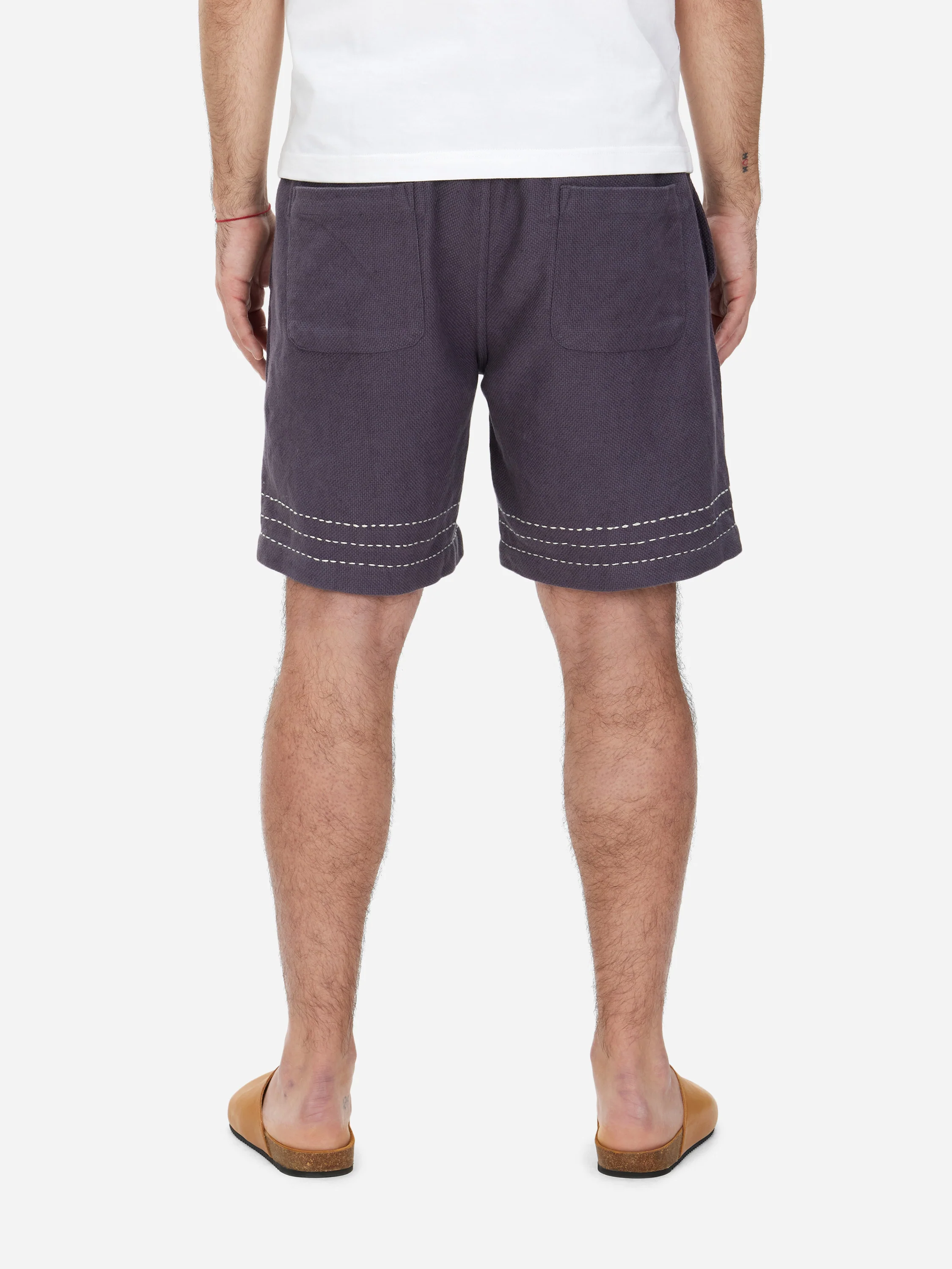 Club Short ~ Plum Hand Stitch - Image 4