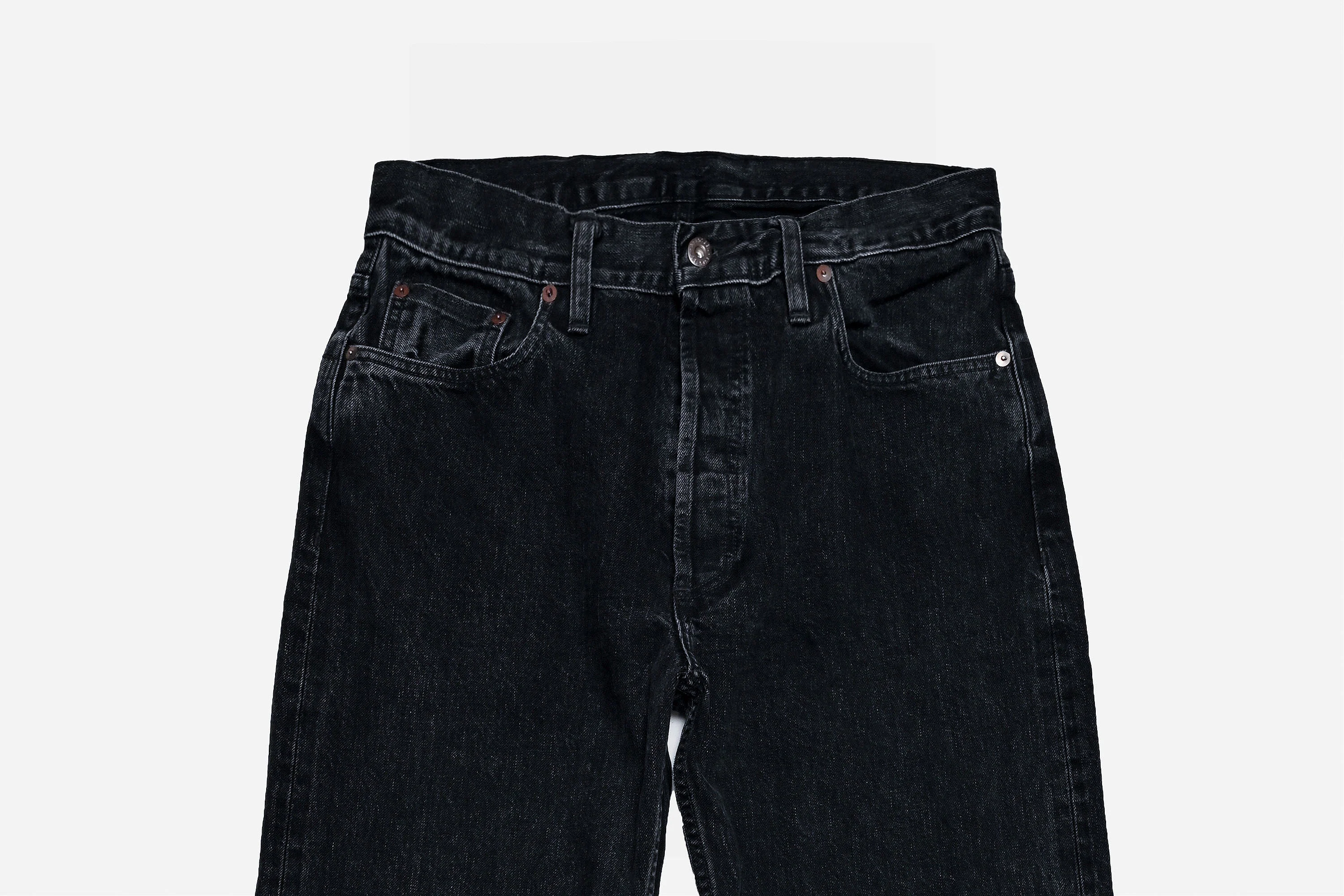 CS-222xs ~ Classic Straight - Stonewashed Double Black - Image 7