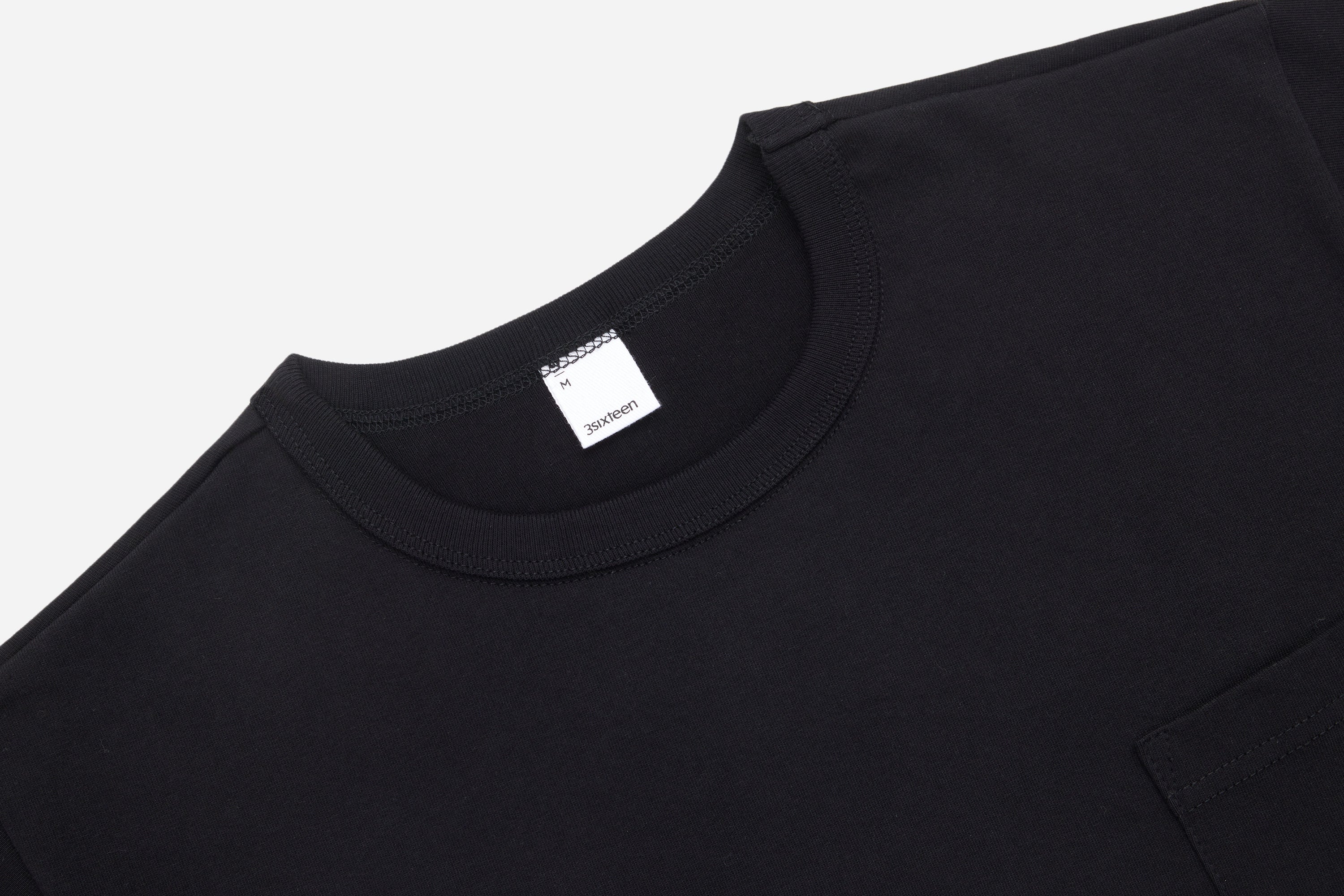 Heavyweight Pocket T-Shirt ~ Black (2 Pack) - Image 3