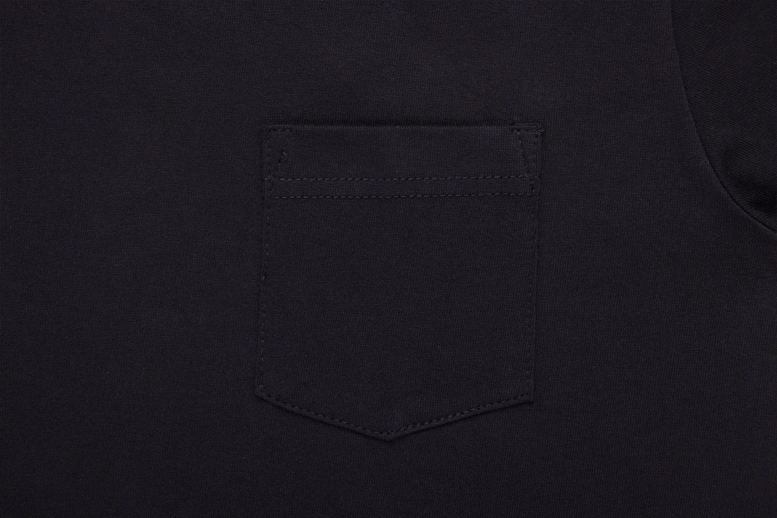 Heavyweight Pocket T-Shirt ~ Black (2 Pack) - Image 4