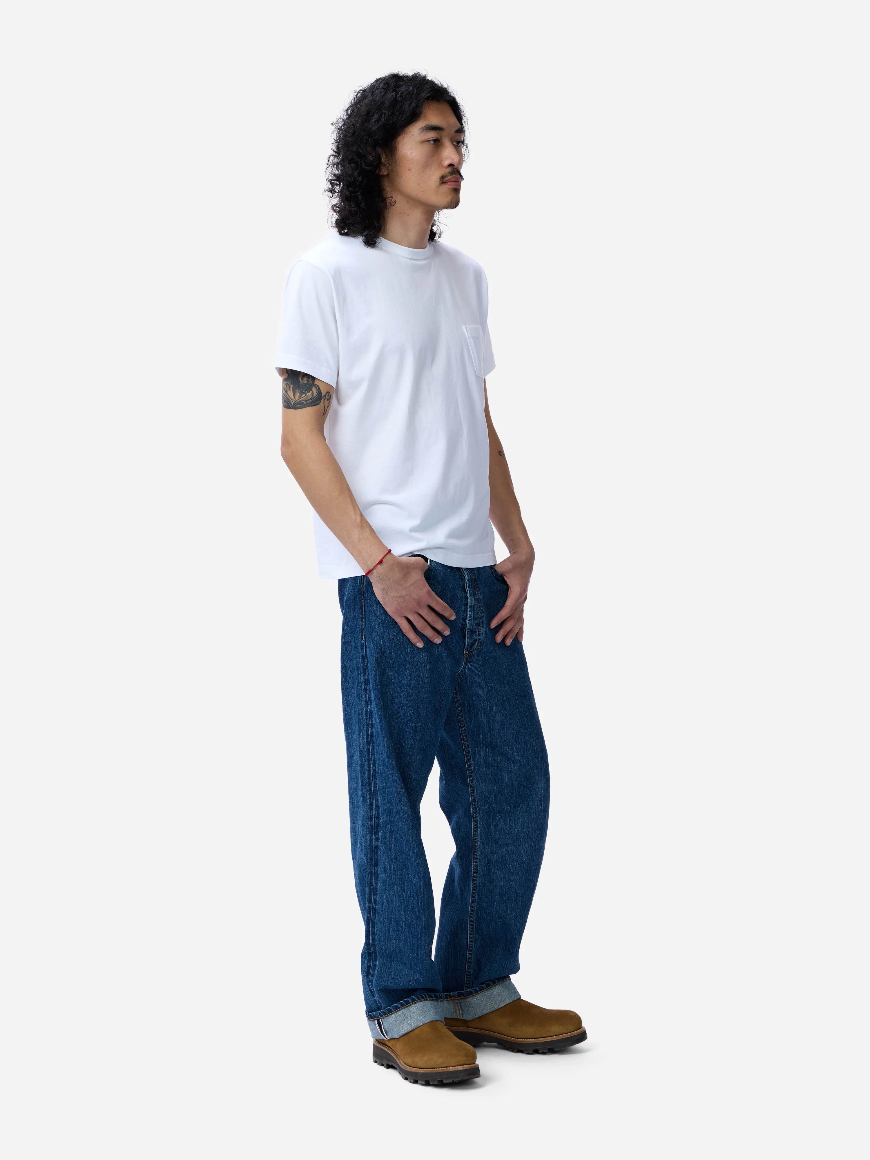 RS-101xs ~ Relaxed Straight - Stonewashed Indigo Selvedge - Image 3