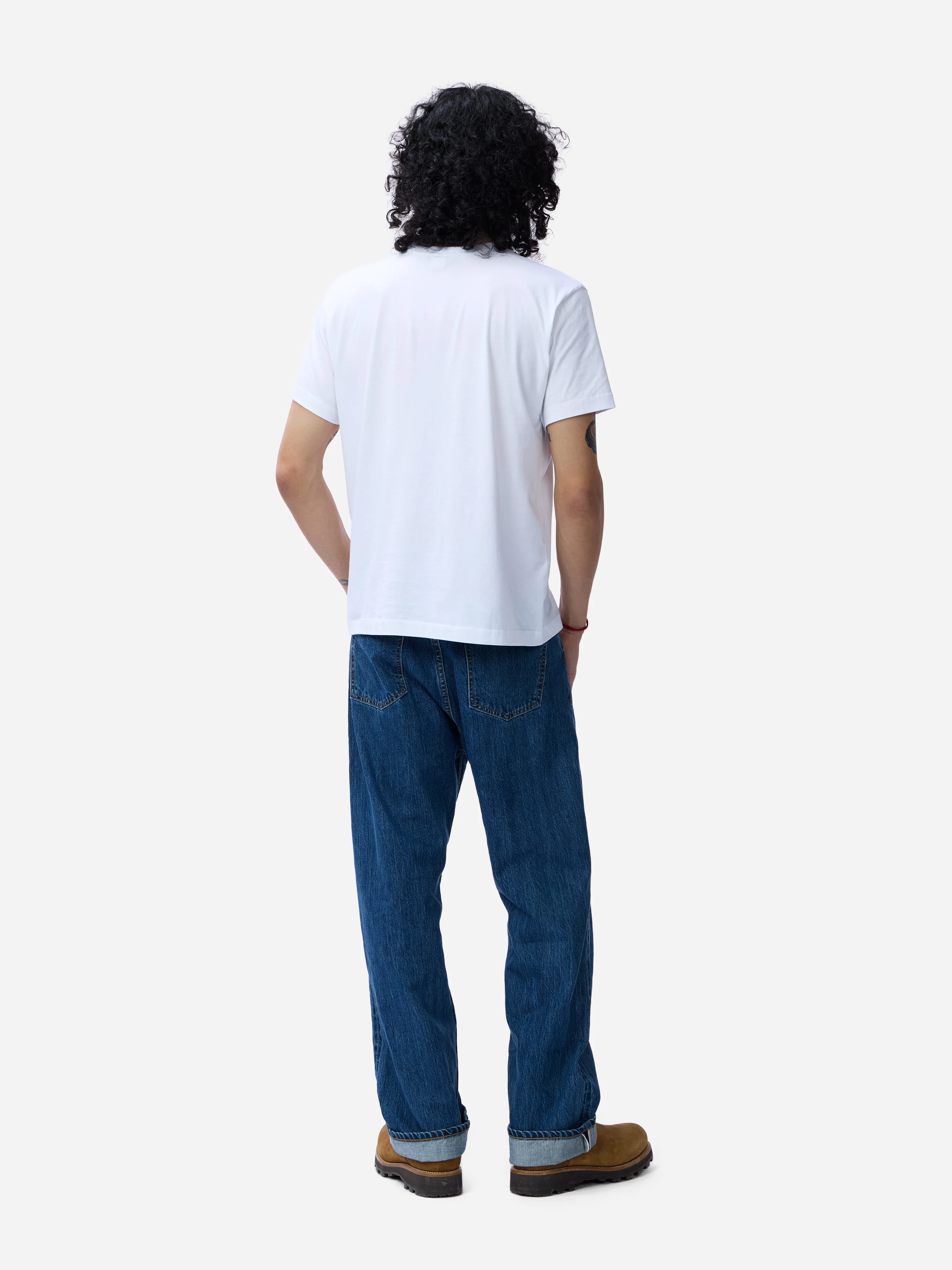 RS-101xs ~ Relaxed Straight - Stonewashed Indigo Selvedge - Image 4