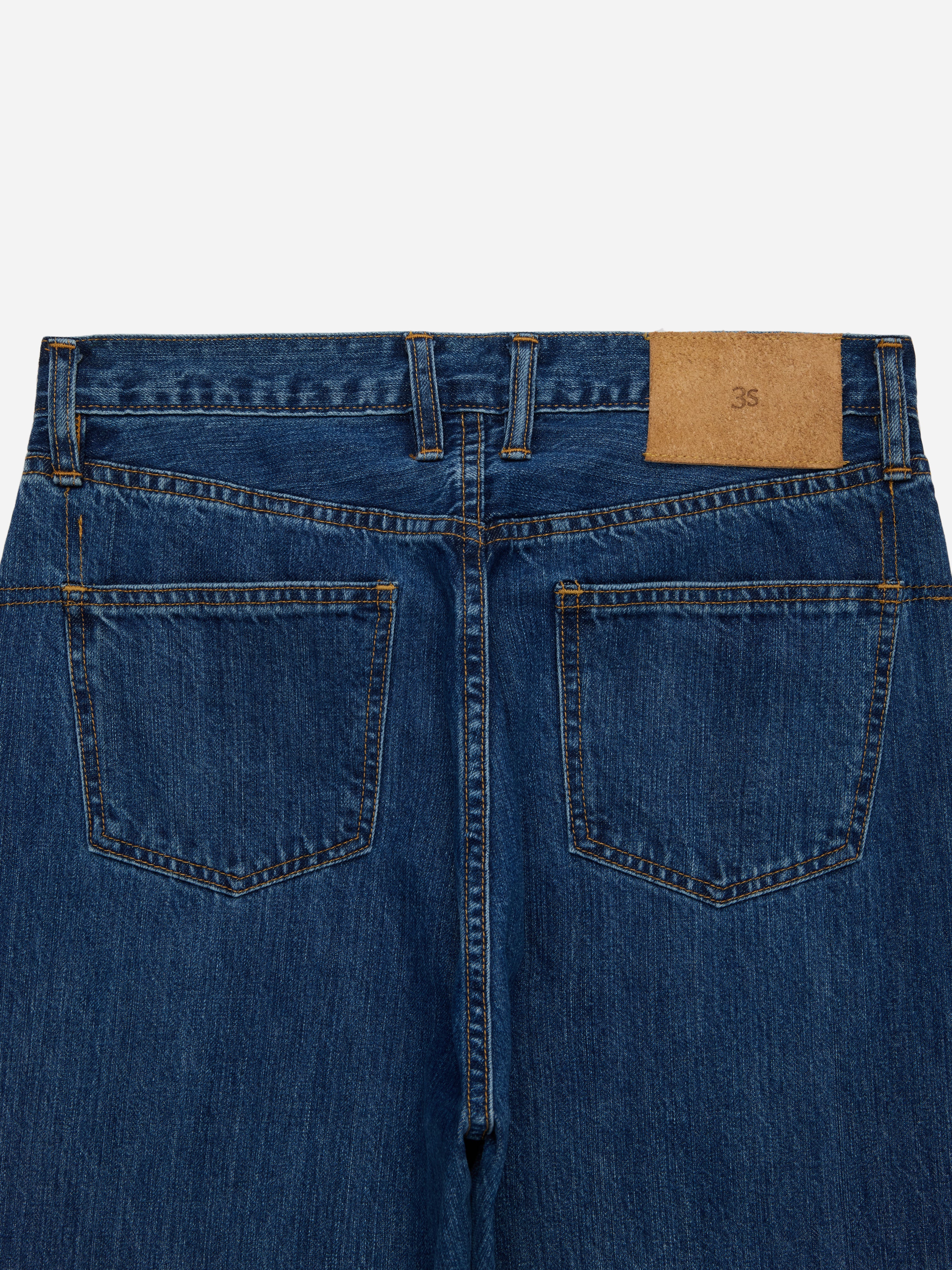 RS-101xs ~ Relaxed Straight - Stonewashed Indigo Selvedge - Image 9