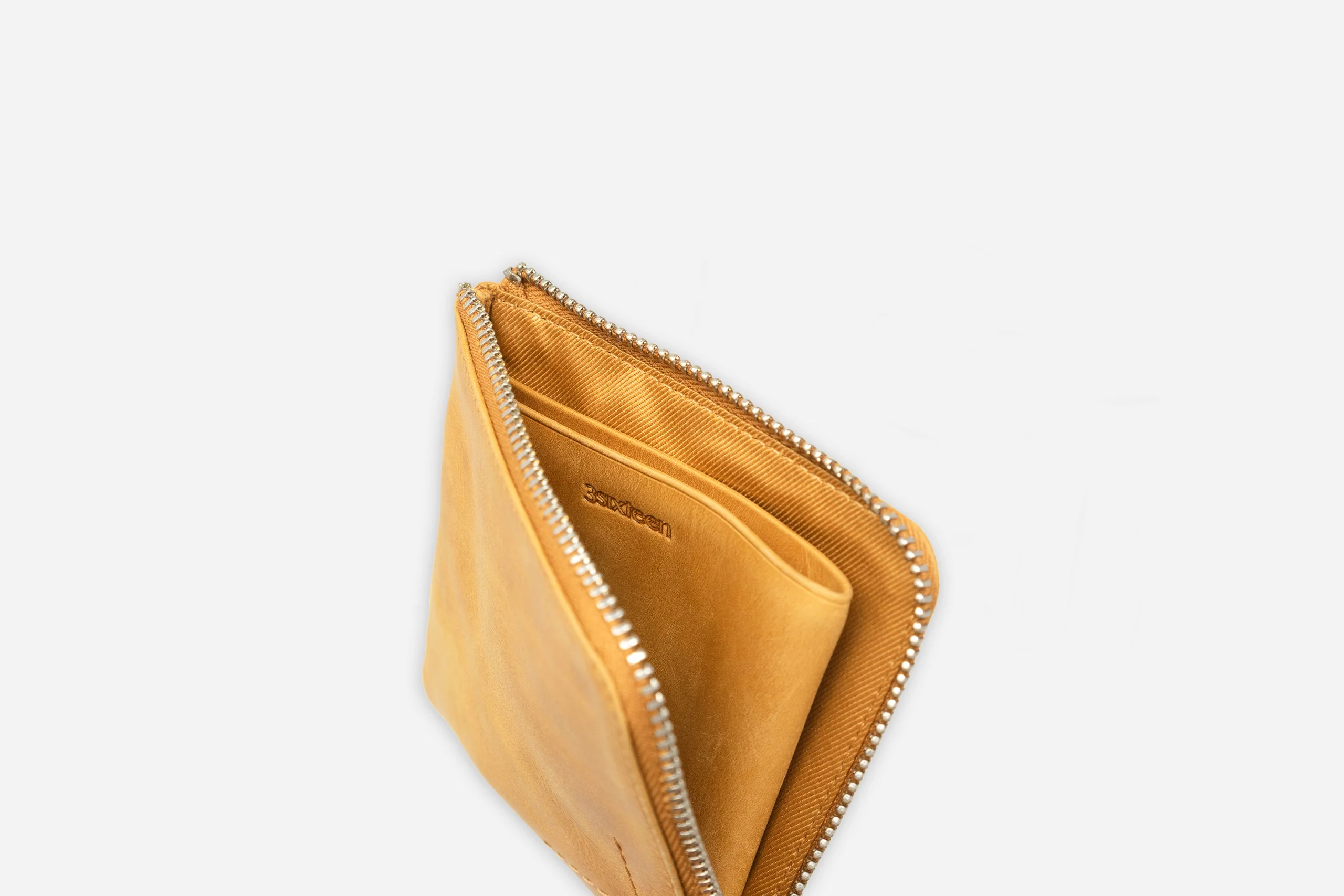 Zip Wallet ~ Natural Cowhide - Image 3